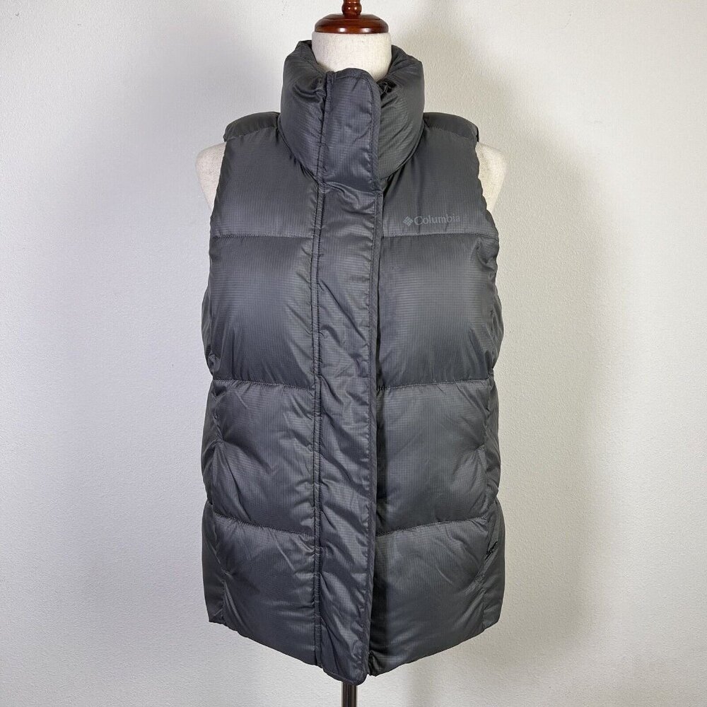 Columbia Pioneer Summit Vestโ Women's Small Grey Full Zip Gorpcore Athletic